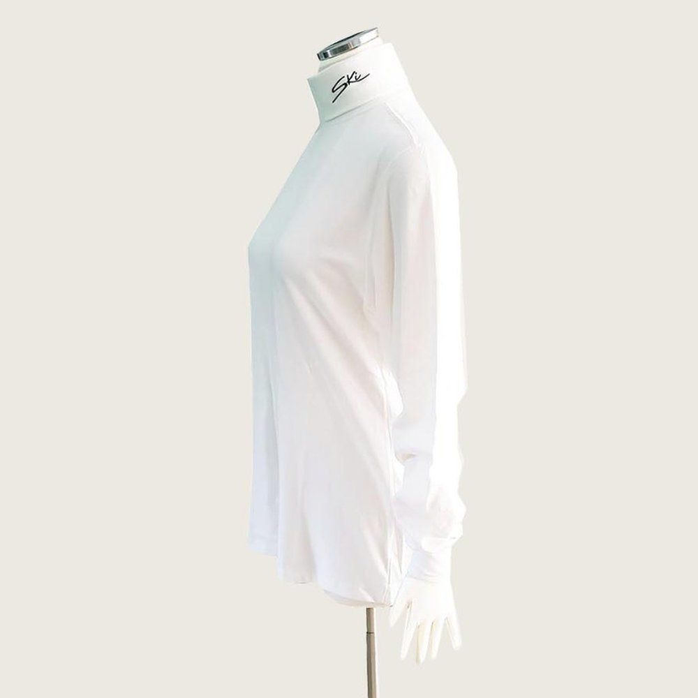 Lands' End Mock Turtleneck with Insignia NWOT